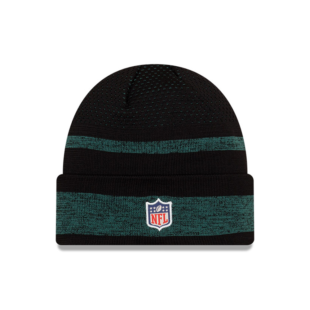 Philadelphia Eagles NFL Sideline Tech Teal Cuff Beanie Hat