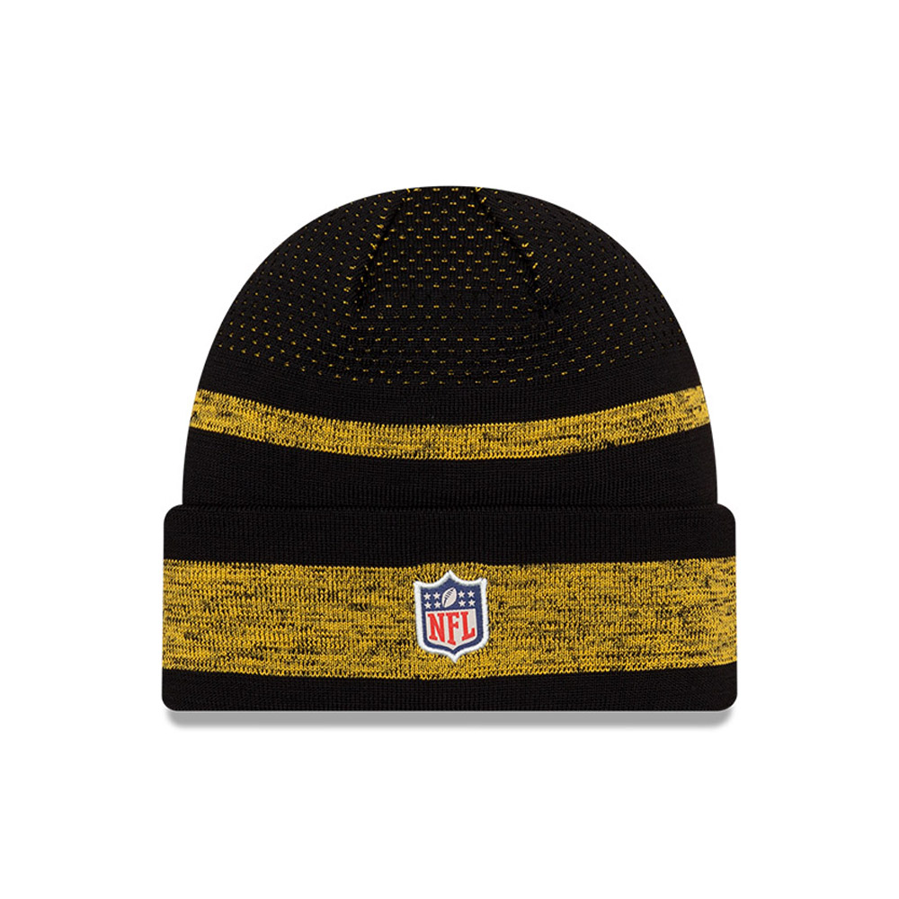 Pittsburgh Steelers NFL Sideline Tech Yellow Cuff Beanie Hat