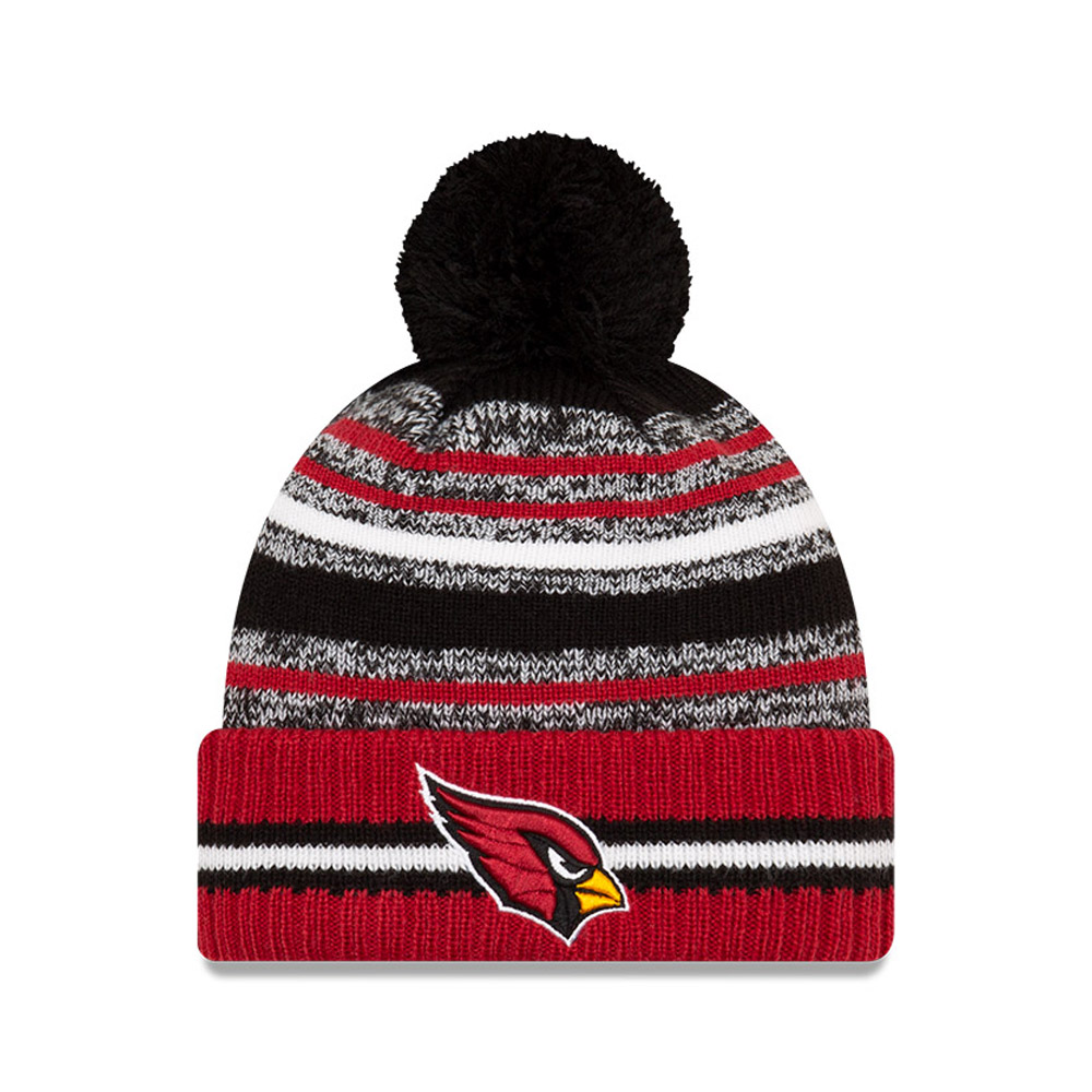 Arizona Cardinals NFL Sideline Red Bobble Beanie Hat