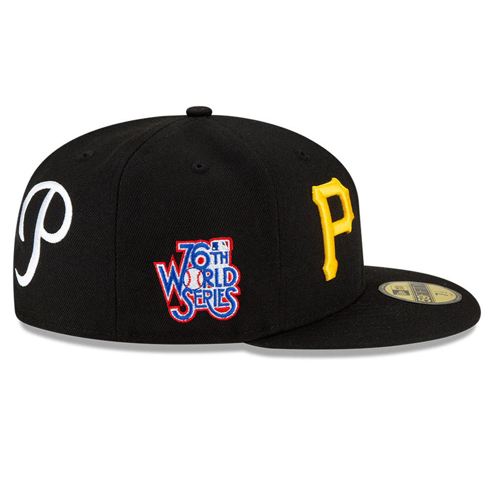 Pittsburgh Pirates MLB Team Pride Black 59FIFTY Cap