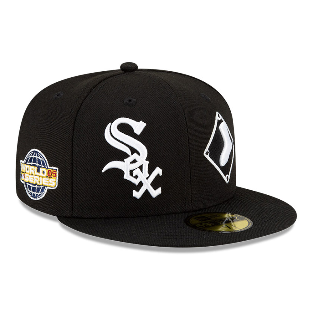 Official New Era Chicago White Sox MLB Team Pride Black 59FIFTY Fitted ...