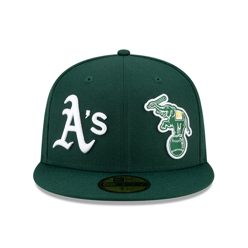 Official New Era Oakland Athletics MLB Team Pride Green 59FIFTY Fitted ...