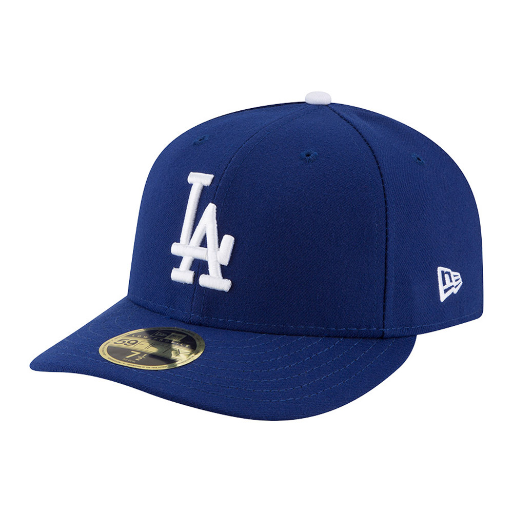 LA Dodgers AC Perf Blue 59FIFTY Low Profile Cap