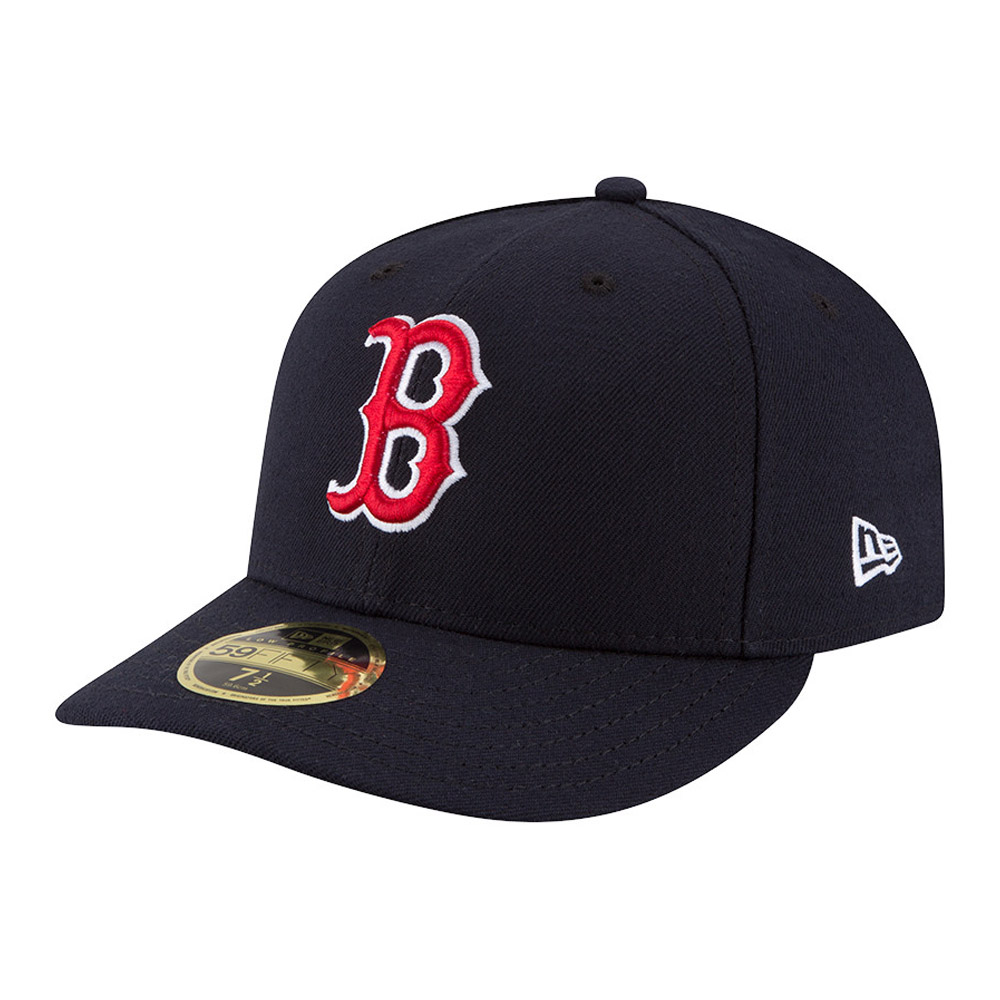 Boston Red Sox AC Perf Navy 59FIFTY Low Profile Cap