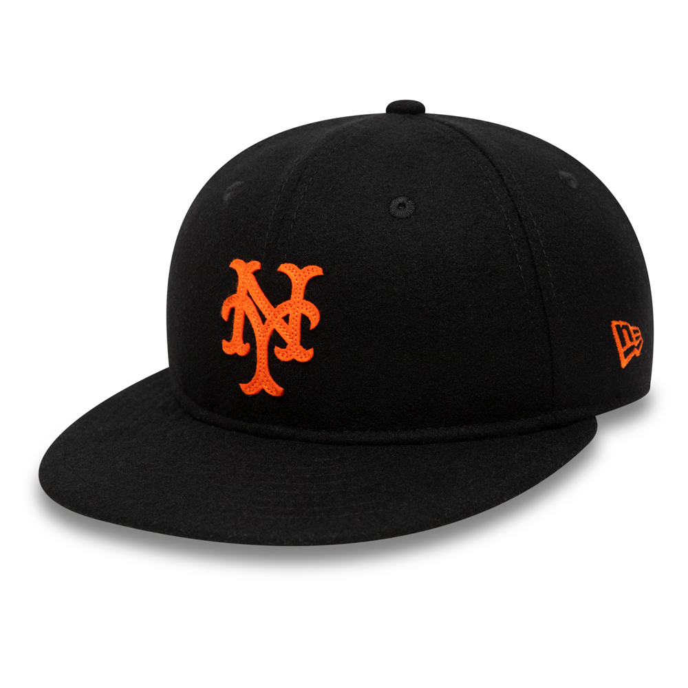 neweracap.co.uk | New York Mets Melton Black 9FIFTY Retro Crown Cap