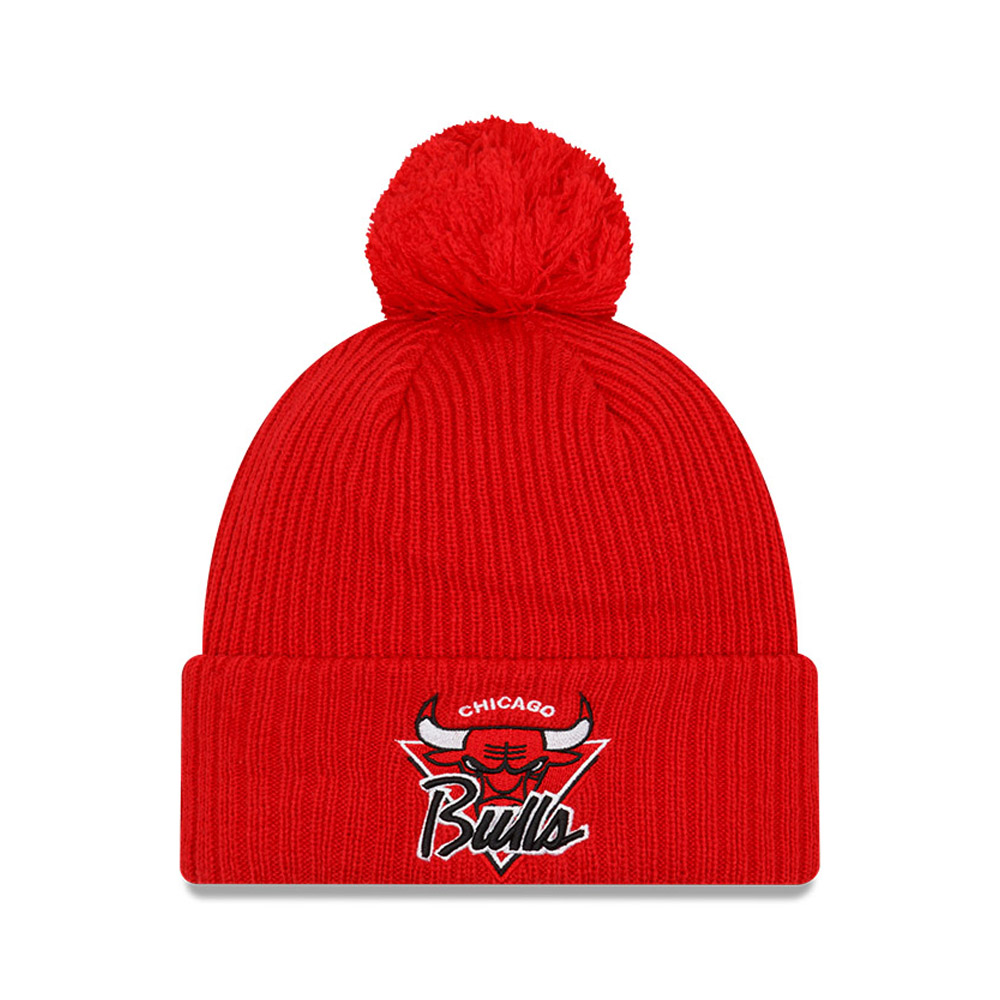 Chicago Bulls NBA Tip Off Red Beanie Hat