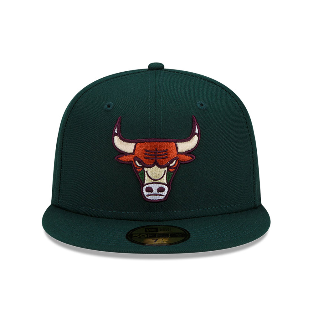 Chicago Bulls NBA Dark Green 59FIFTY Cap