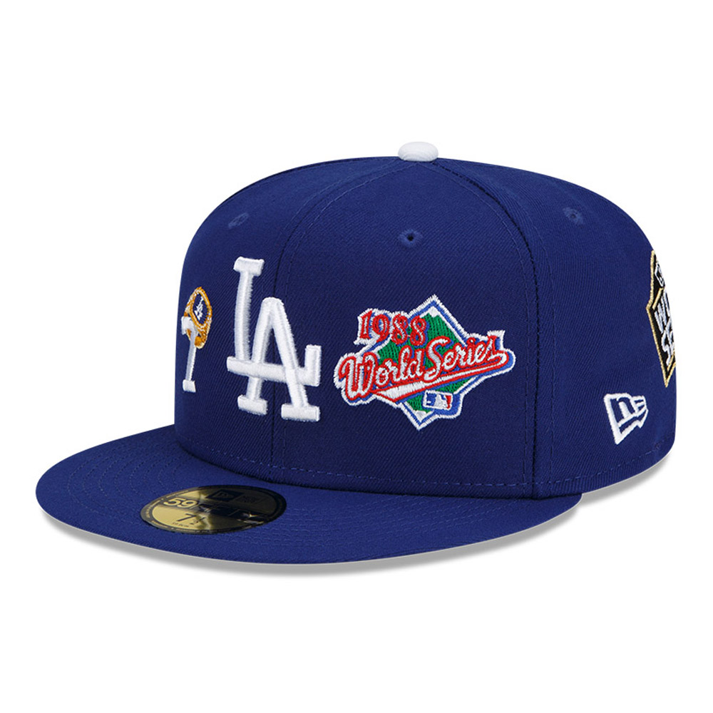 LA Dodgers MLB Count The Ring Blue 59FIFTY Cap
