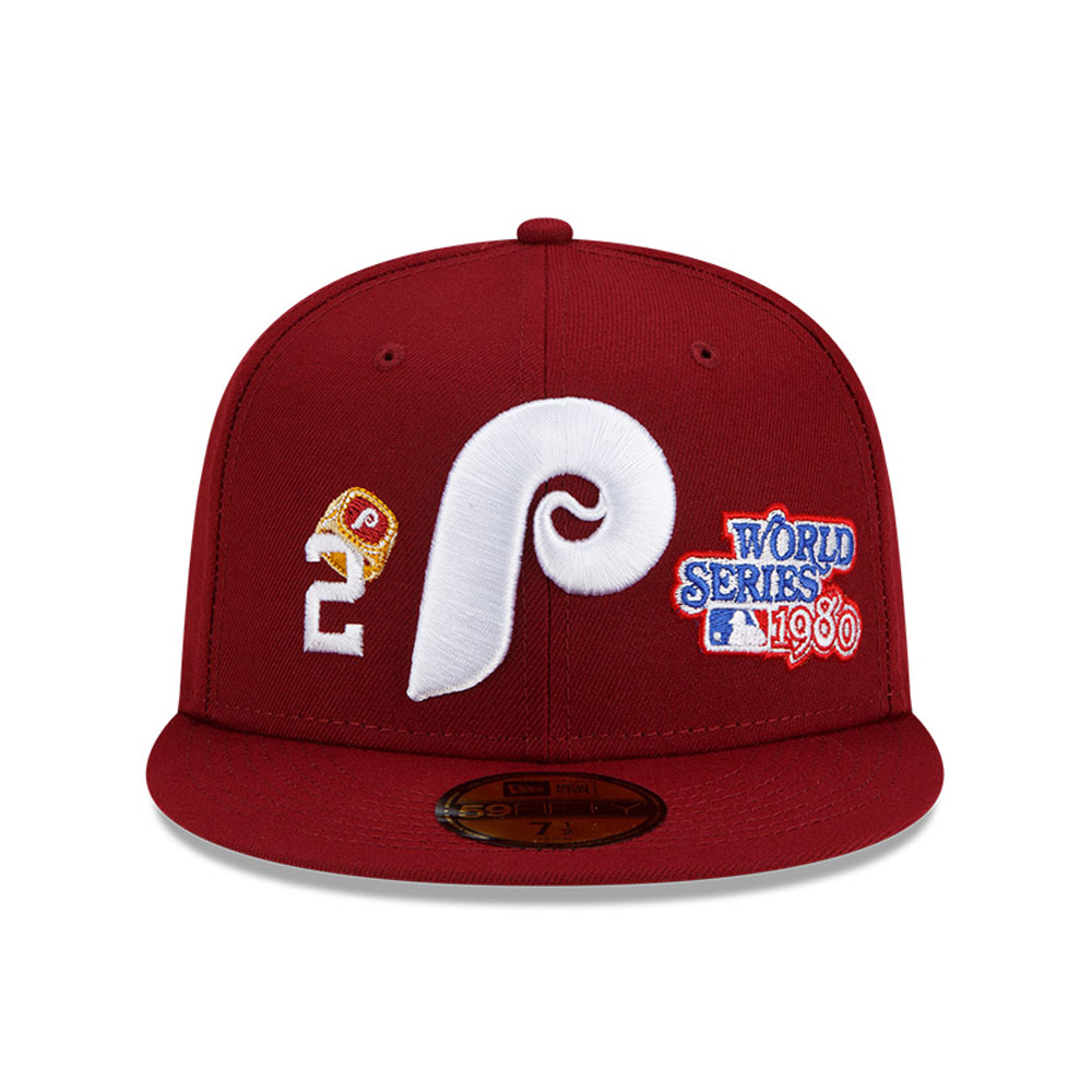 Philadelphia Phillies MLB Count The Ring Red 59FIFTY Cap