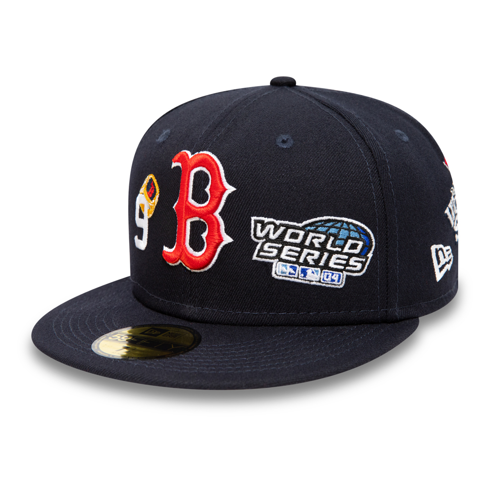 Boston Red Sox MLB Count The Ring Navy 59FIFTY Cap