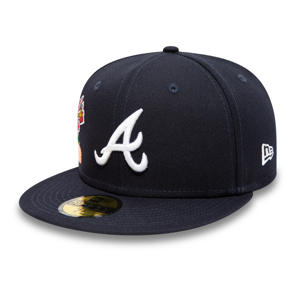 Atlanta Braves MLB City Cluster Navy 59FIFTY Fitted Cap