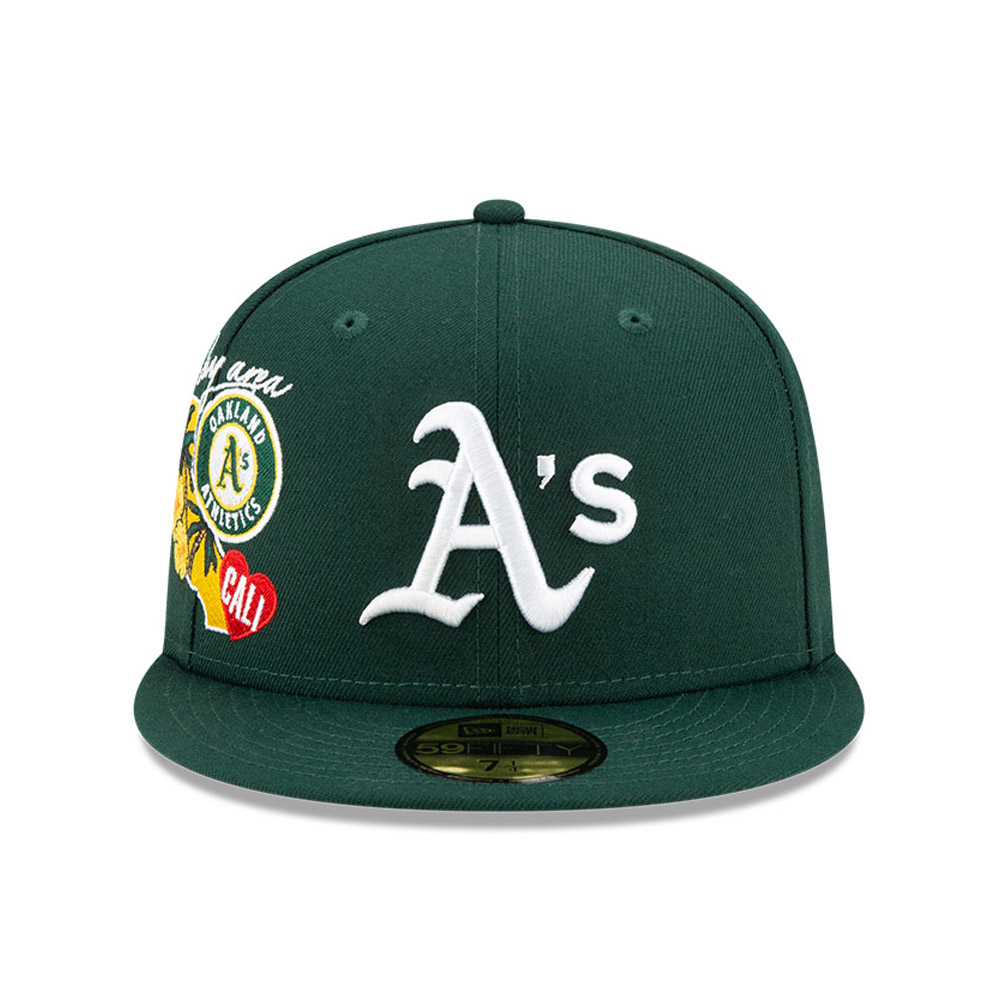 Oakland Athletics MLB City Cluster Green 59FIFTY Cap