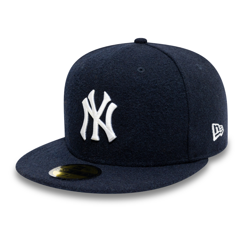 New York Yankees Heritage World Series Melton Navy 59FIFTY Cap