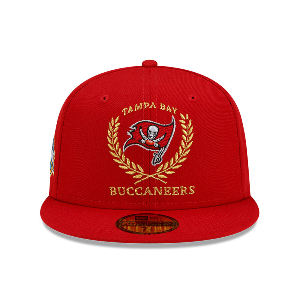 Tampa Bay Buccaneers NFL Gold Classic Red 59FIFTY Cap