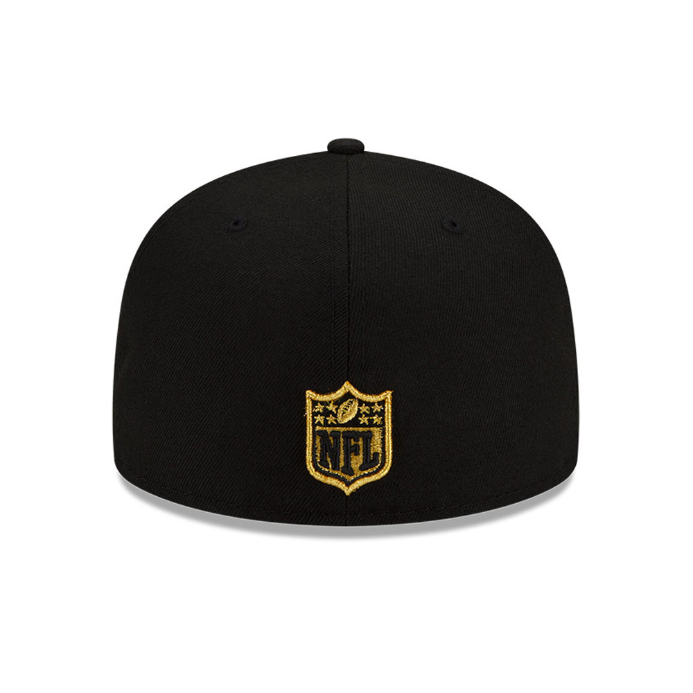 Pittsburgh Steelers NFL Gold Classic Black 59FIFTY Cap