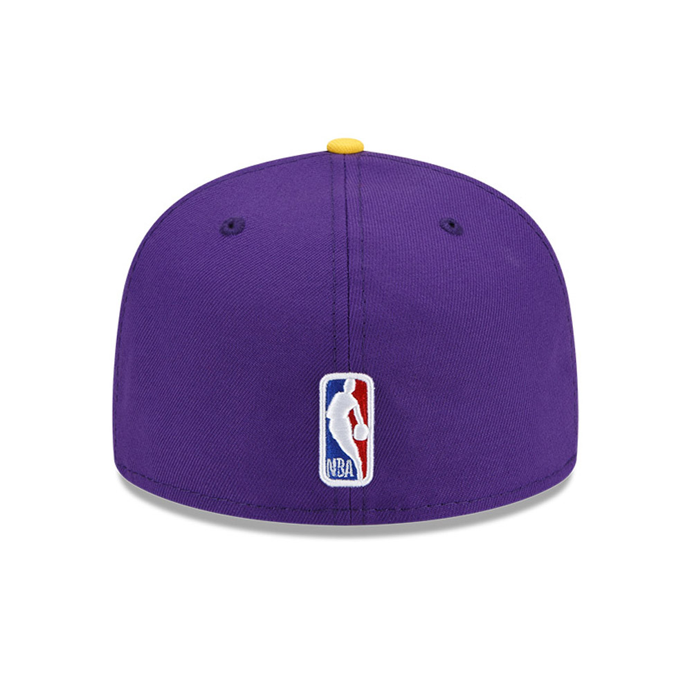 LA Lakers NBA 2 Tone Hoops Purple 59FIFTY Cap