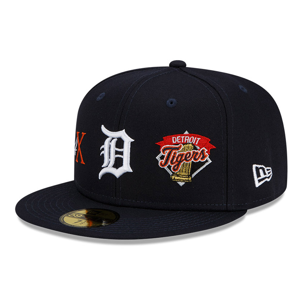 Detroit Tigers MLB Call Out Navy 59FIFTY Cap