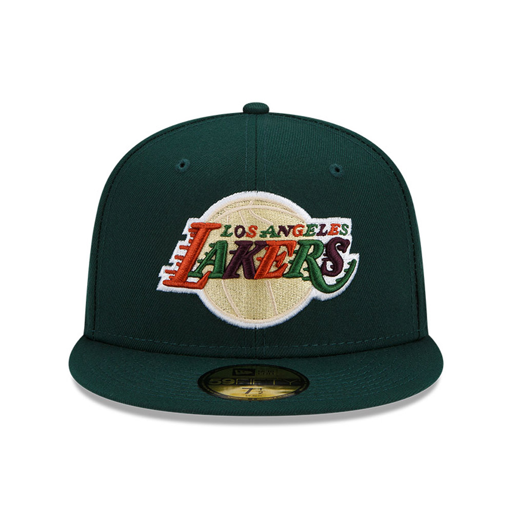 LA Lakers NBA Dark Green 59FIFTY Cap