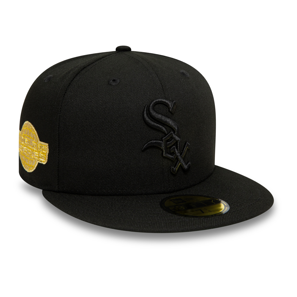 Chicago White Sox Black and Gold 59FIFTY Fitted Cap