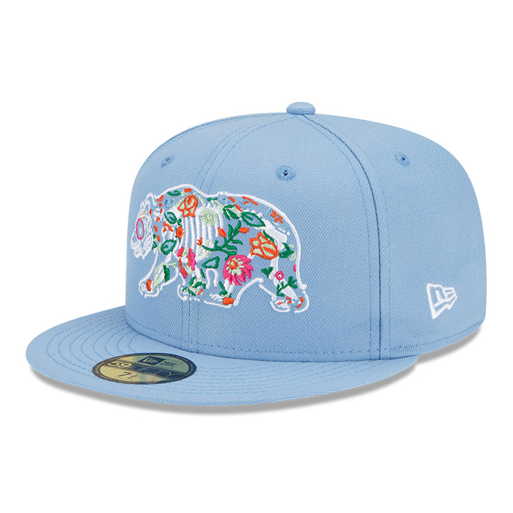 Day of the Dead Blue 59FIFTY Cap