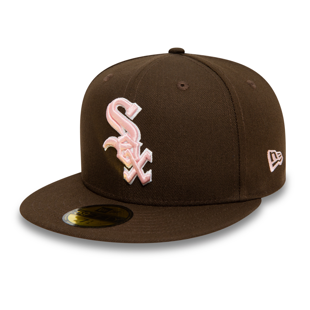 Chicago White Sox Walnut and Pink 59FIFTY Cap