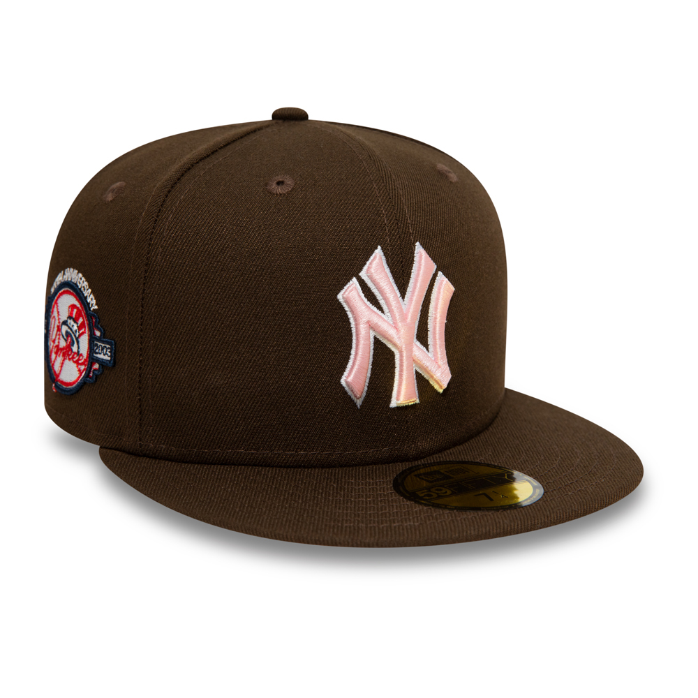 New York Yankees Walnut and Pink 59FIFTY Cap