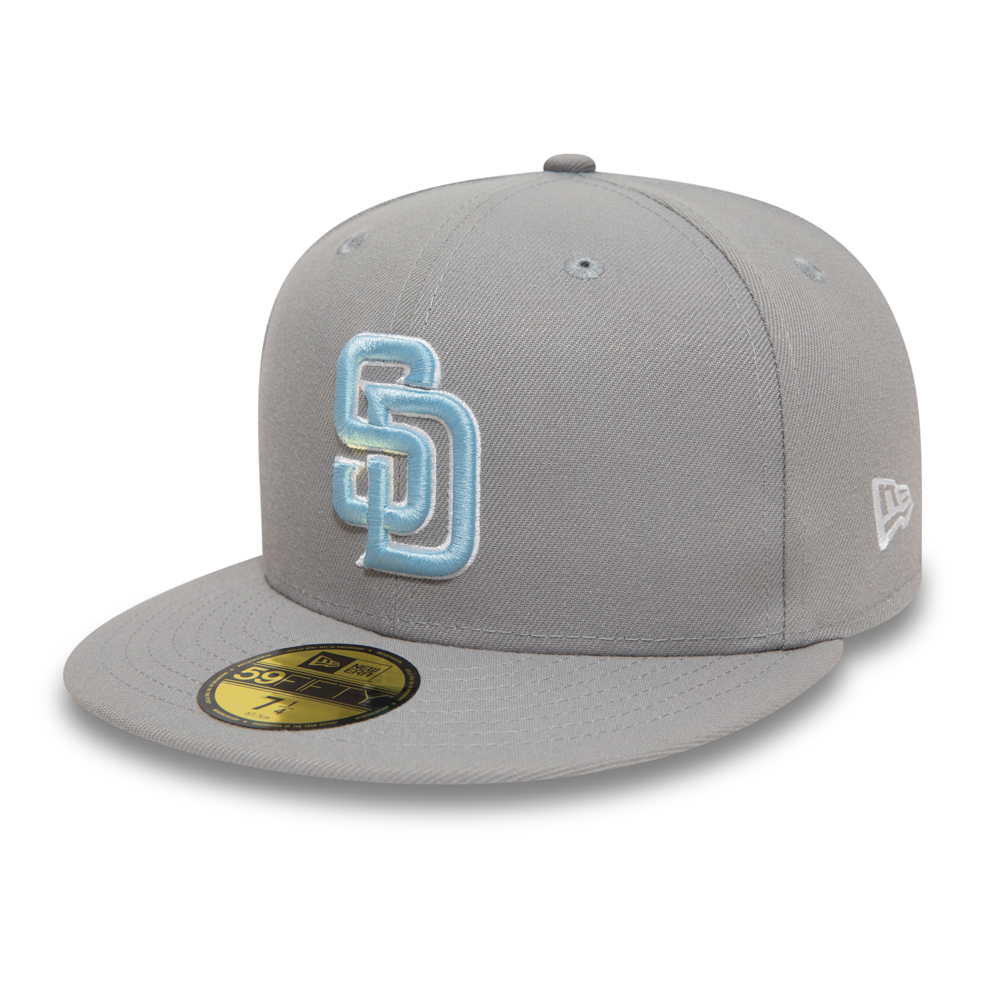San Diego Padres Blue and Grey 59FIFTY Cap