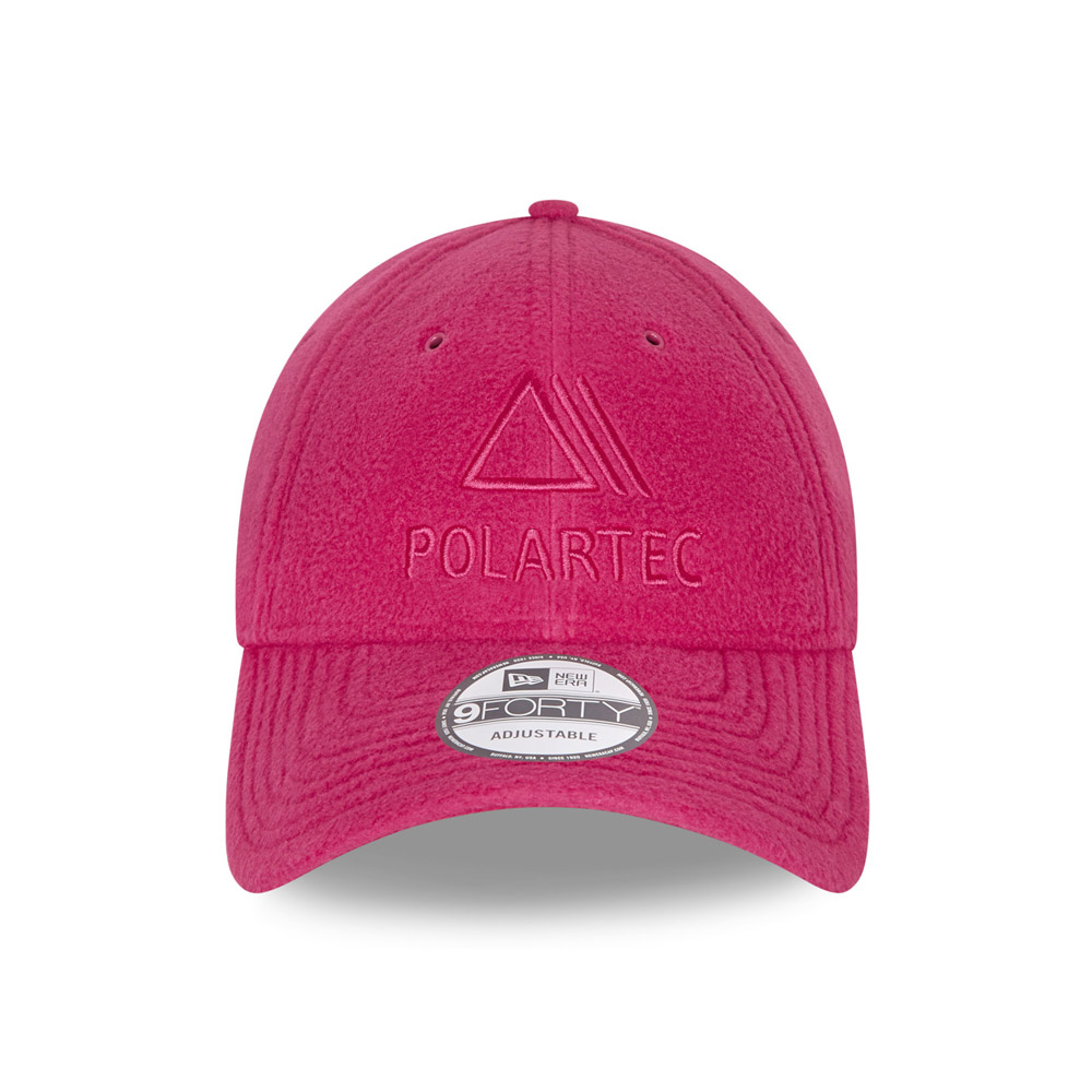 New Era x Polartec Hot Pink Fleece 9FORTY Cap