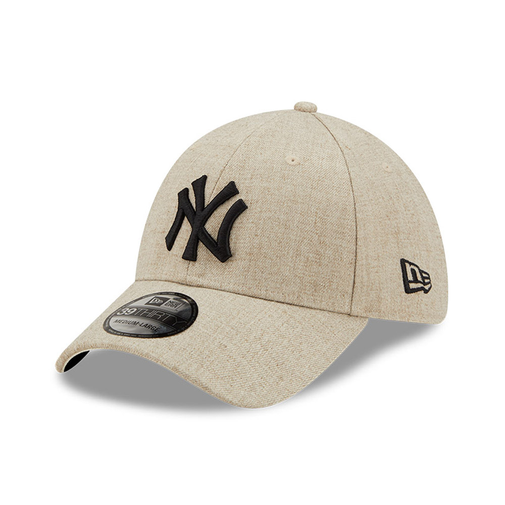 New York Yankees Heather Stone 39THIRTY Stretch Fit Cap