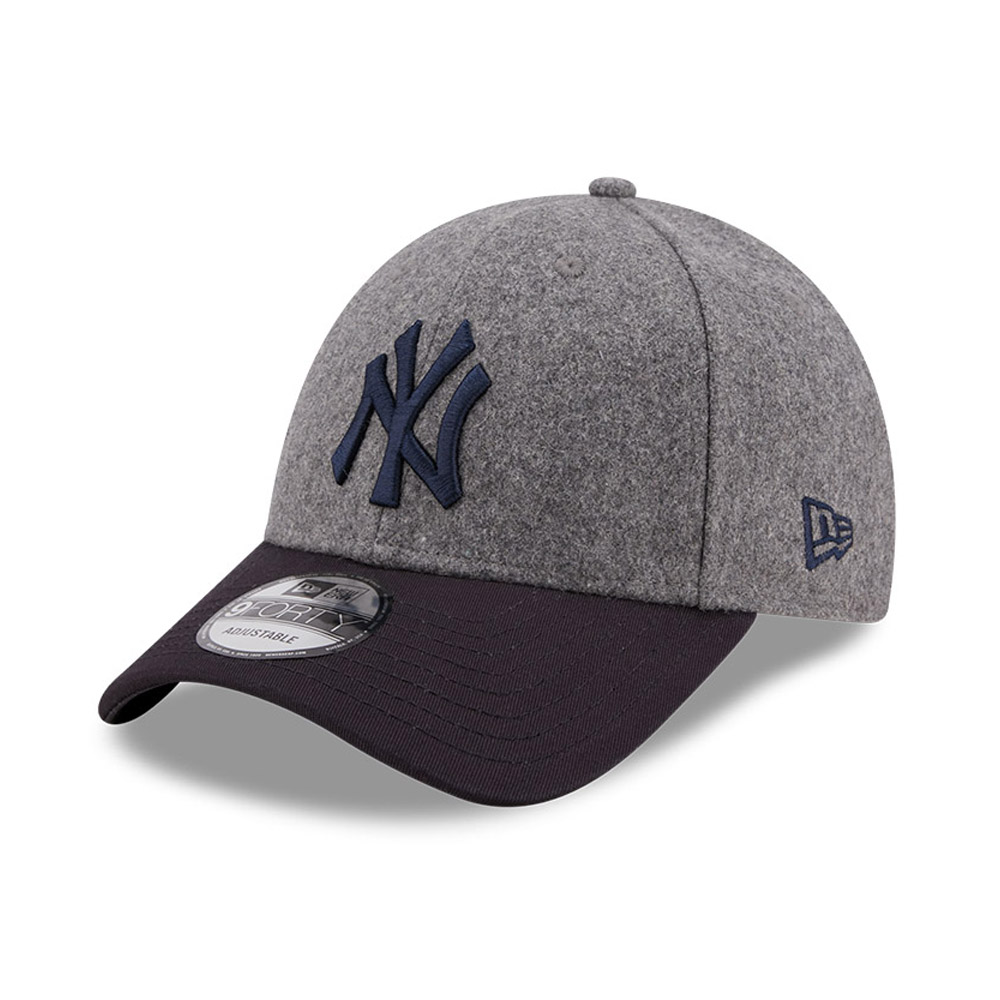 New York Yankees Melton Crown Grey 9FORTY Cap