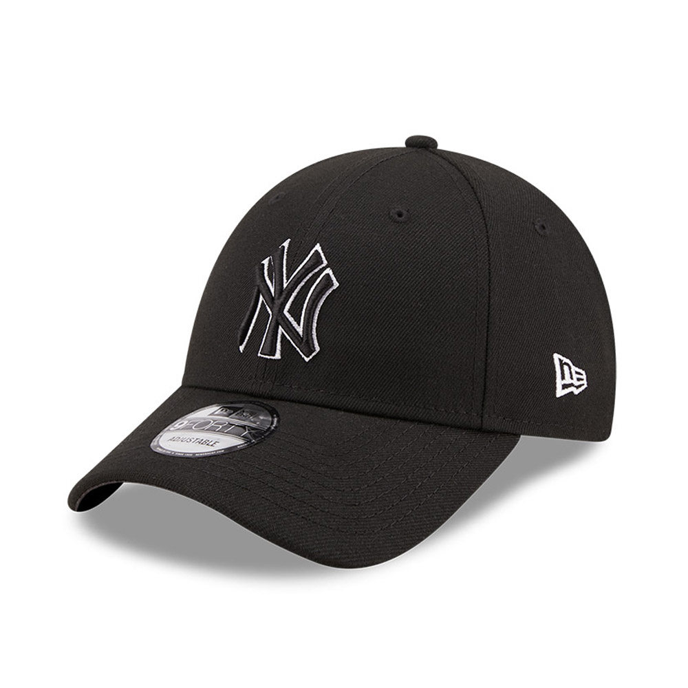 New York Yankees Pop Outline Black 9FORTY Cap