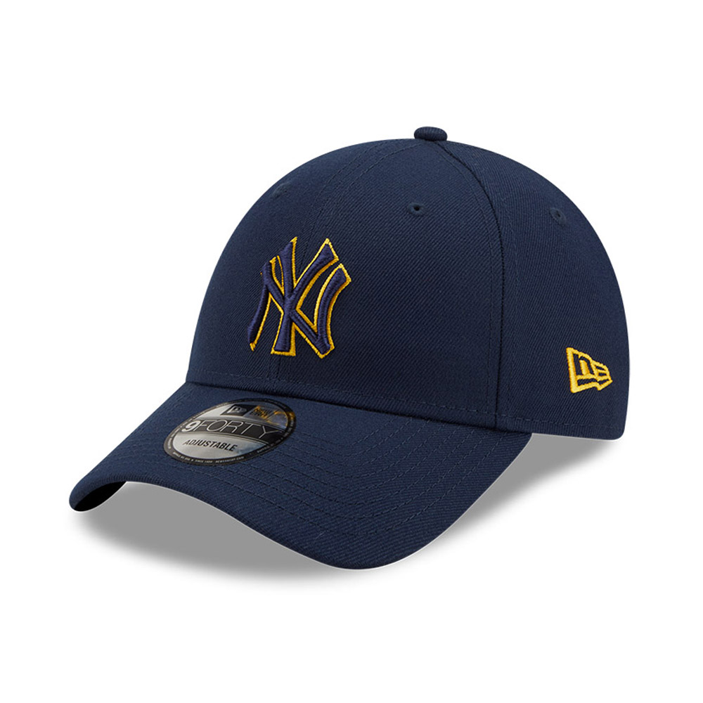 New York Yankees Pop Outline Navy 9FORTY Cap
