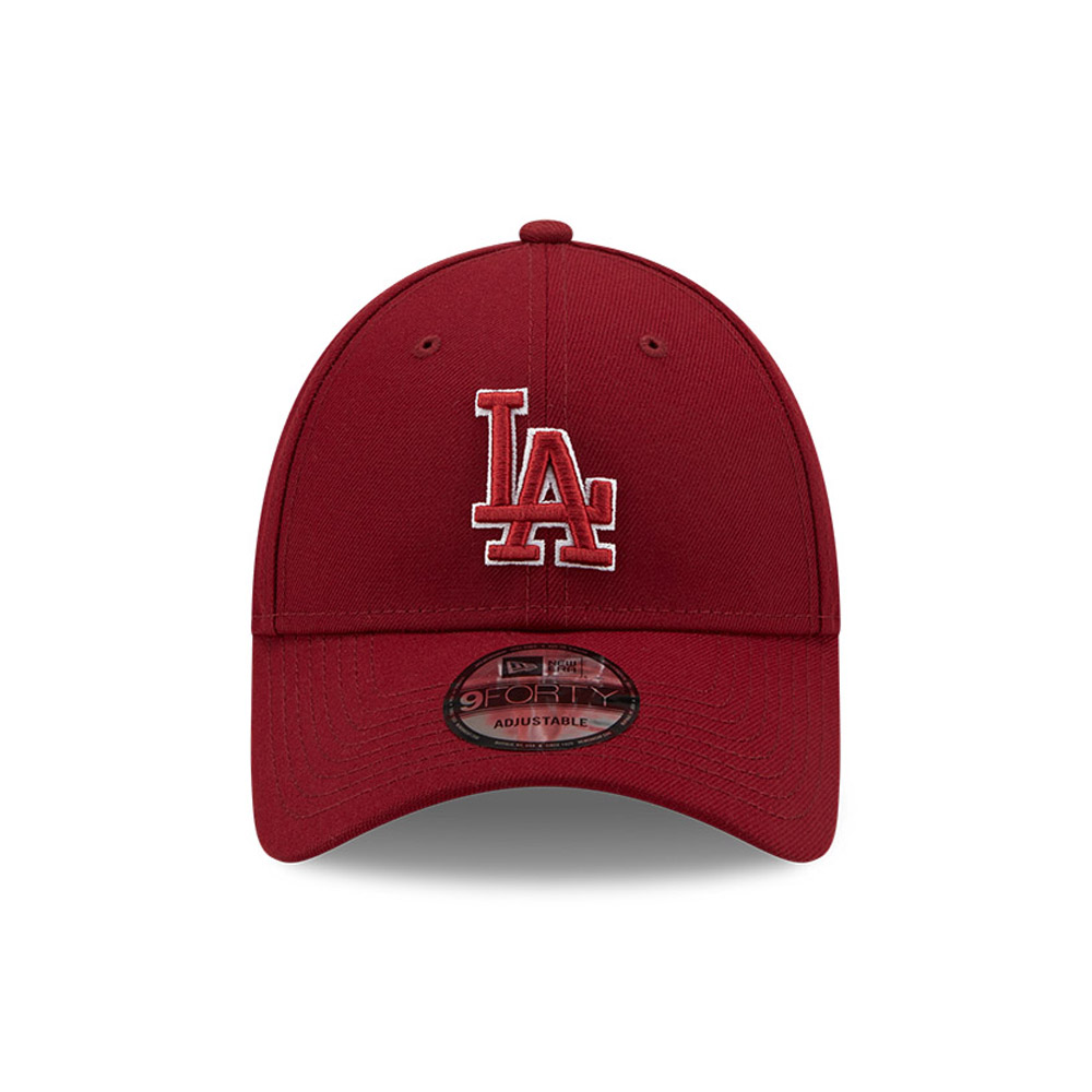 LA Dodgers Pop Outline Red 9FORTY Cap