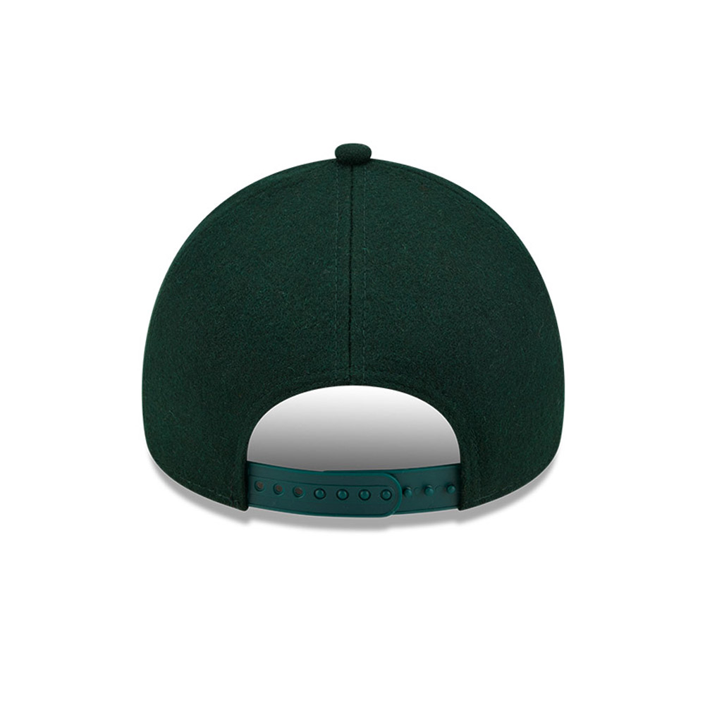 Oakland Athletics Melton Crown Green 9FORTY A-Frame Cap