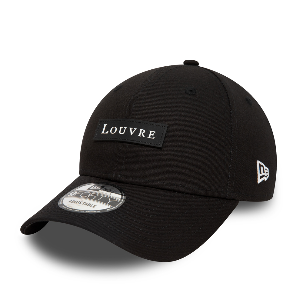 Official New Era Le Louvre Logo Black 9FORTY Adjustable Cap 