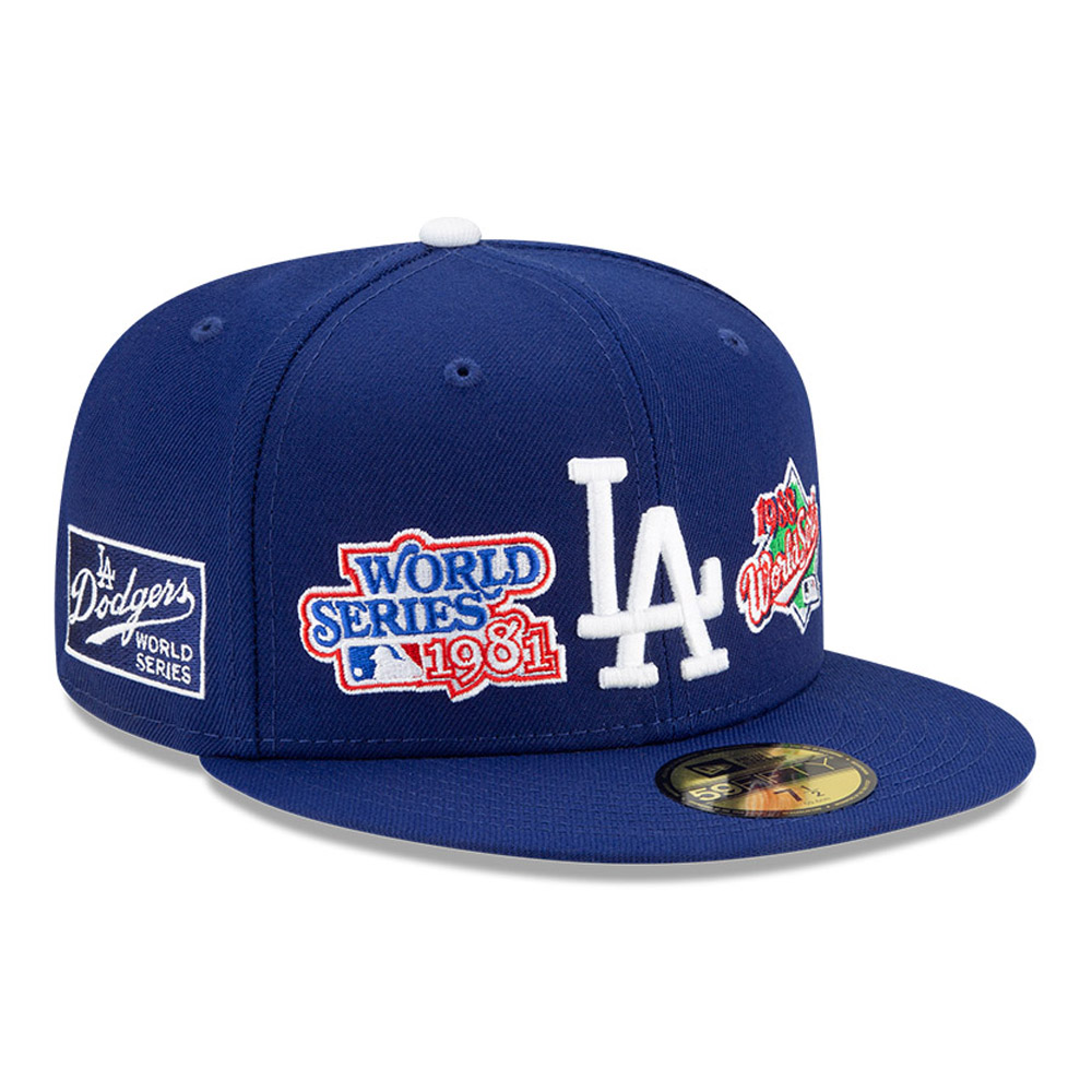 LA Dodgers World Series Blue 59FIFTY Cap