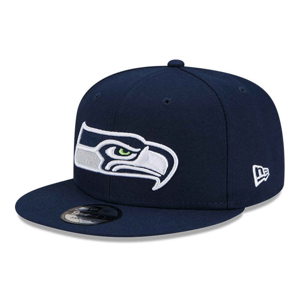 Seattle Seahawks NFL Patch Up Blue 9FIFTY Cap