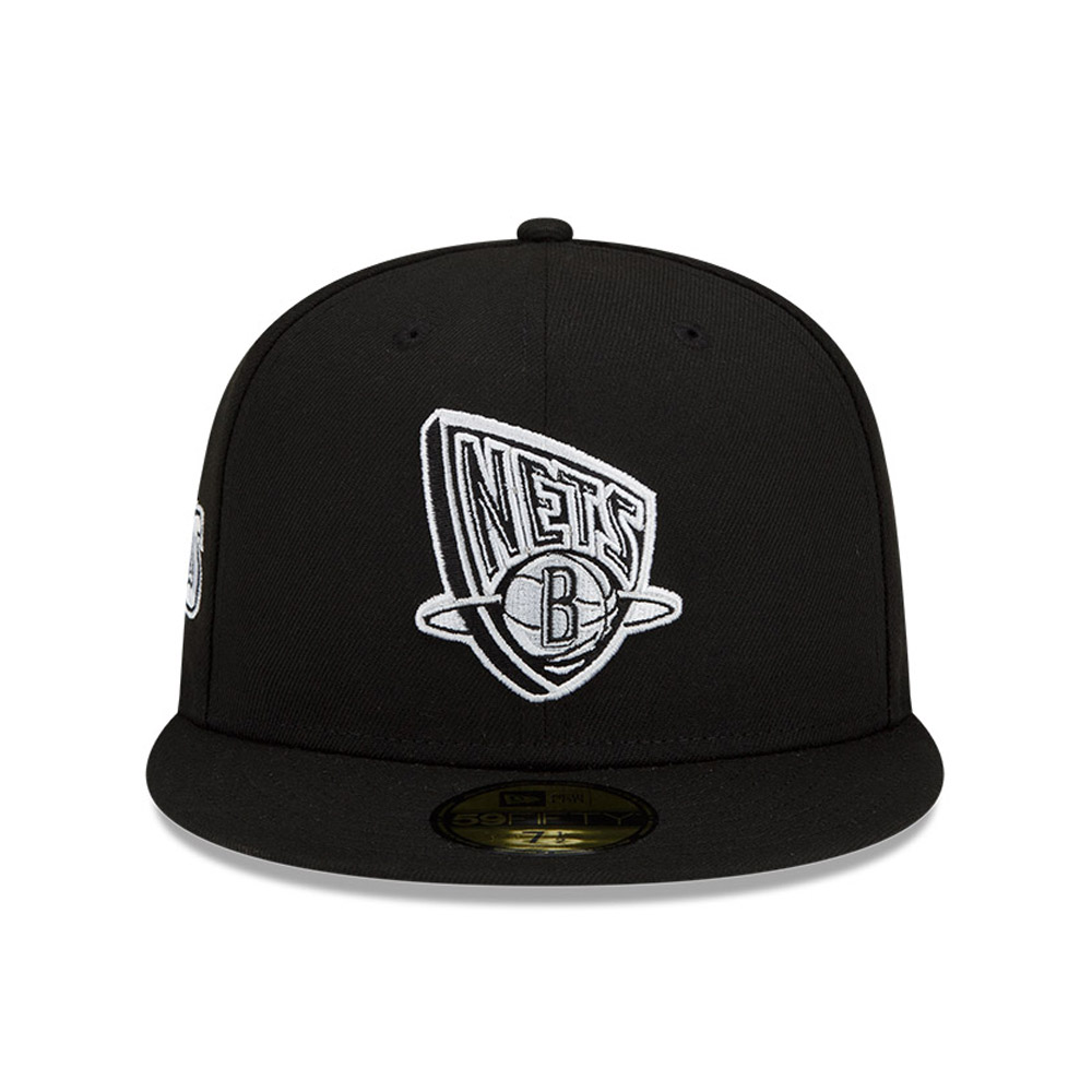 Brooklyn Nets NBA City Edition Black 59FIFTY Cap