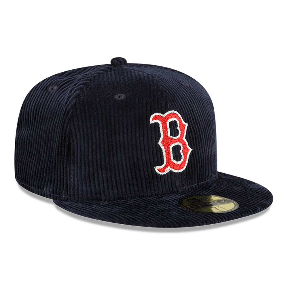 Boston Red Sox MLB Corduroy Navy 59FIFTY Cap