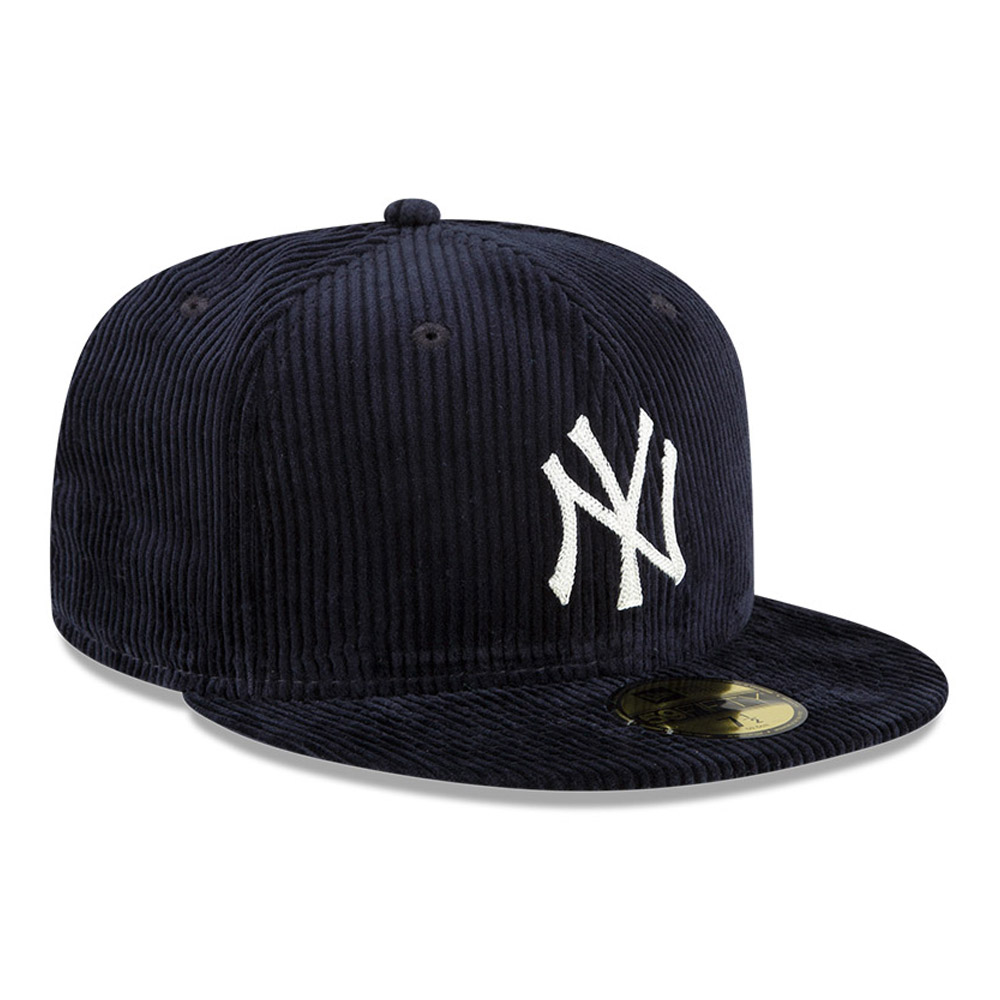 New York Yankees MLB Corduroy Navy 59FIFTY Fitted Cap
