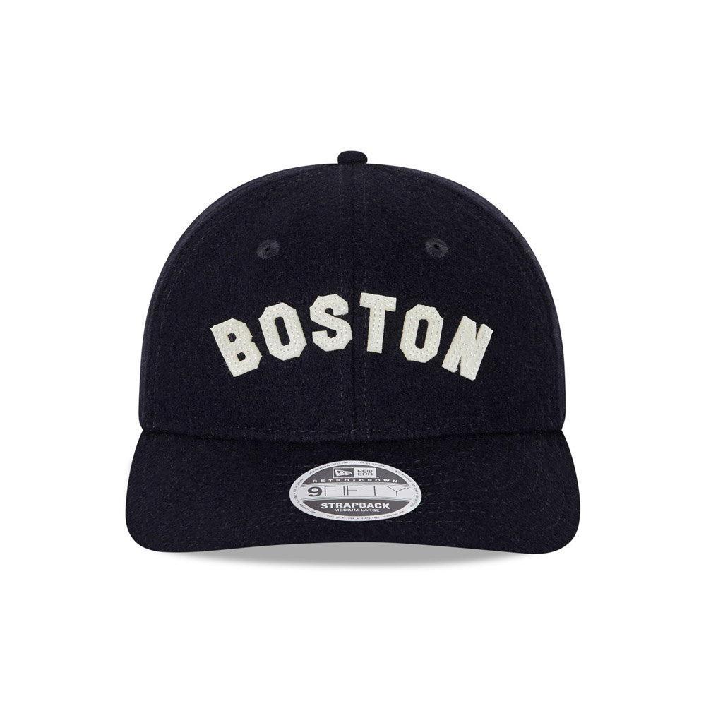 Boston Red Sox Cooperstown Navy 9FIFTY Retro Crown Cap