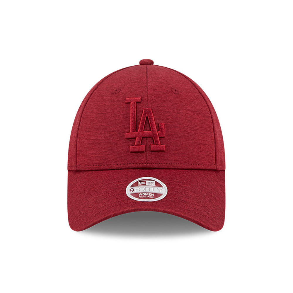 LA Dodgers Shadow Tech Womens Red 9FORTY Cap