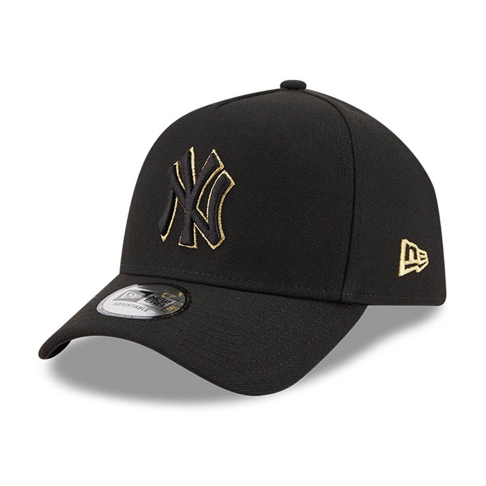 New York Yankees Black 9FORTY E-Frame Cap