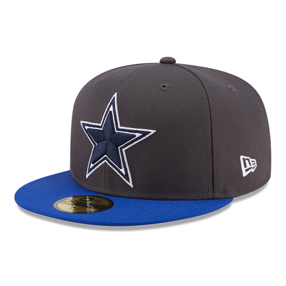 Official New Era Dallas Cowboys NFL 21 Graphite 59FIFTY Fitted Cap ...