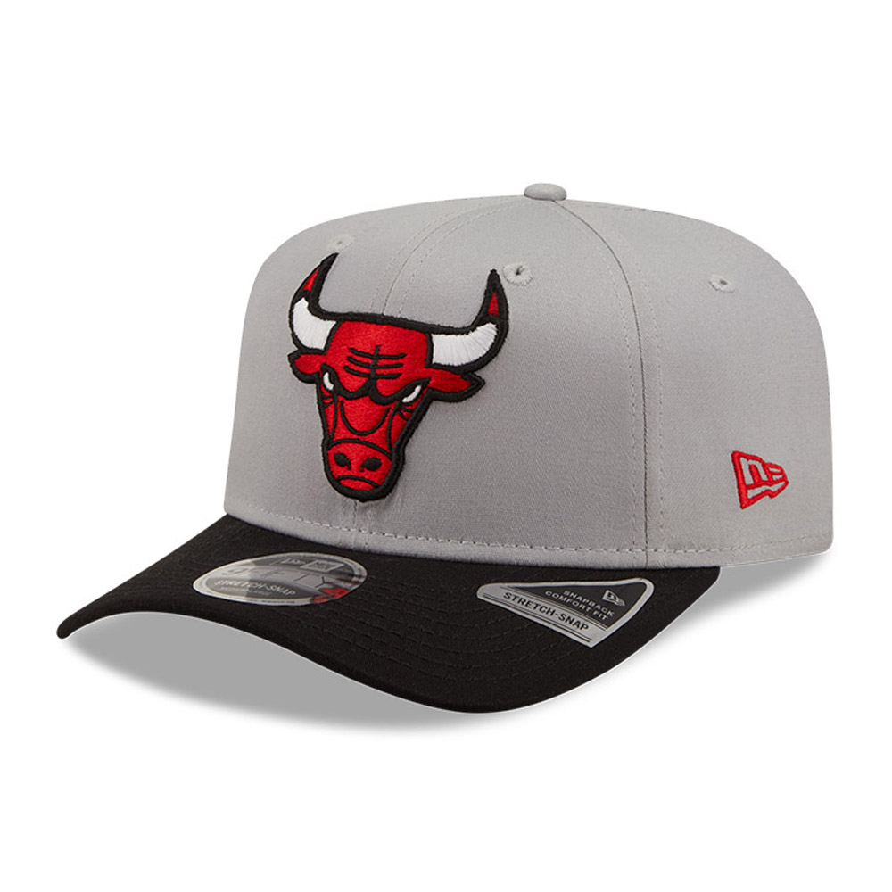 Chicago Bulls Tonal Grey 9FIFTY Stretch Snap Cap