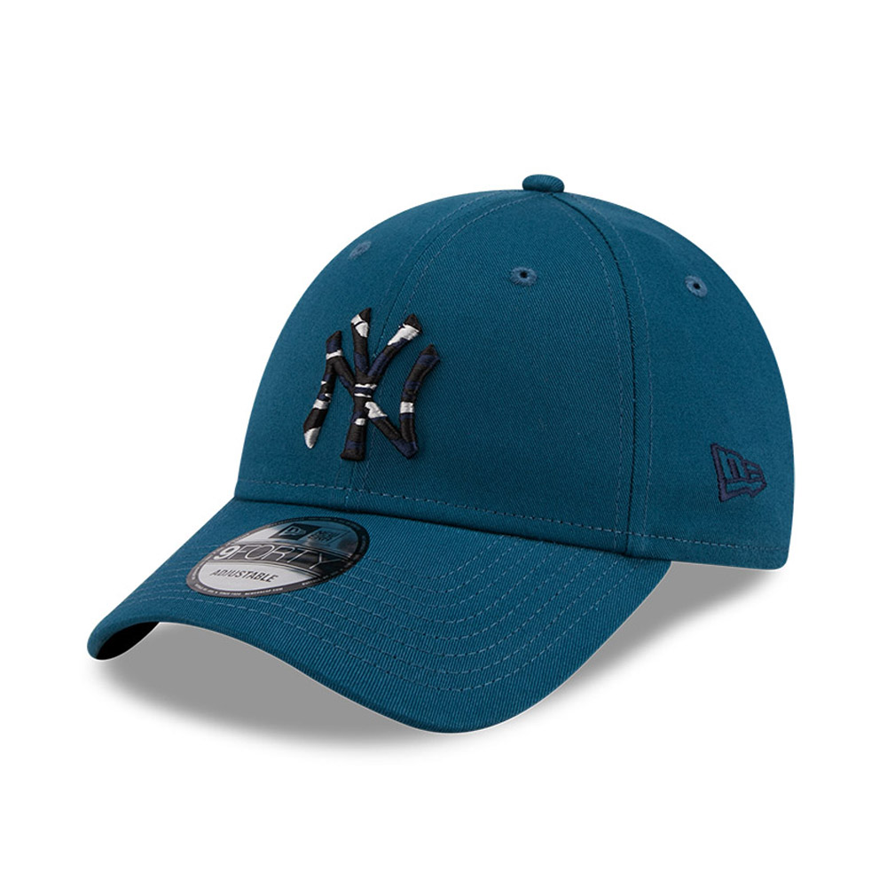 New York Yankees Wild Camo Blue 9FORTY Cap
