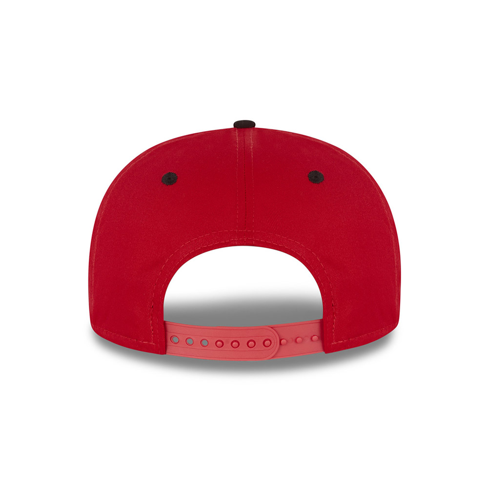 Cincinnati Reds Wordmark Red 9FIFTY Stretch Snap Cap