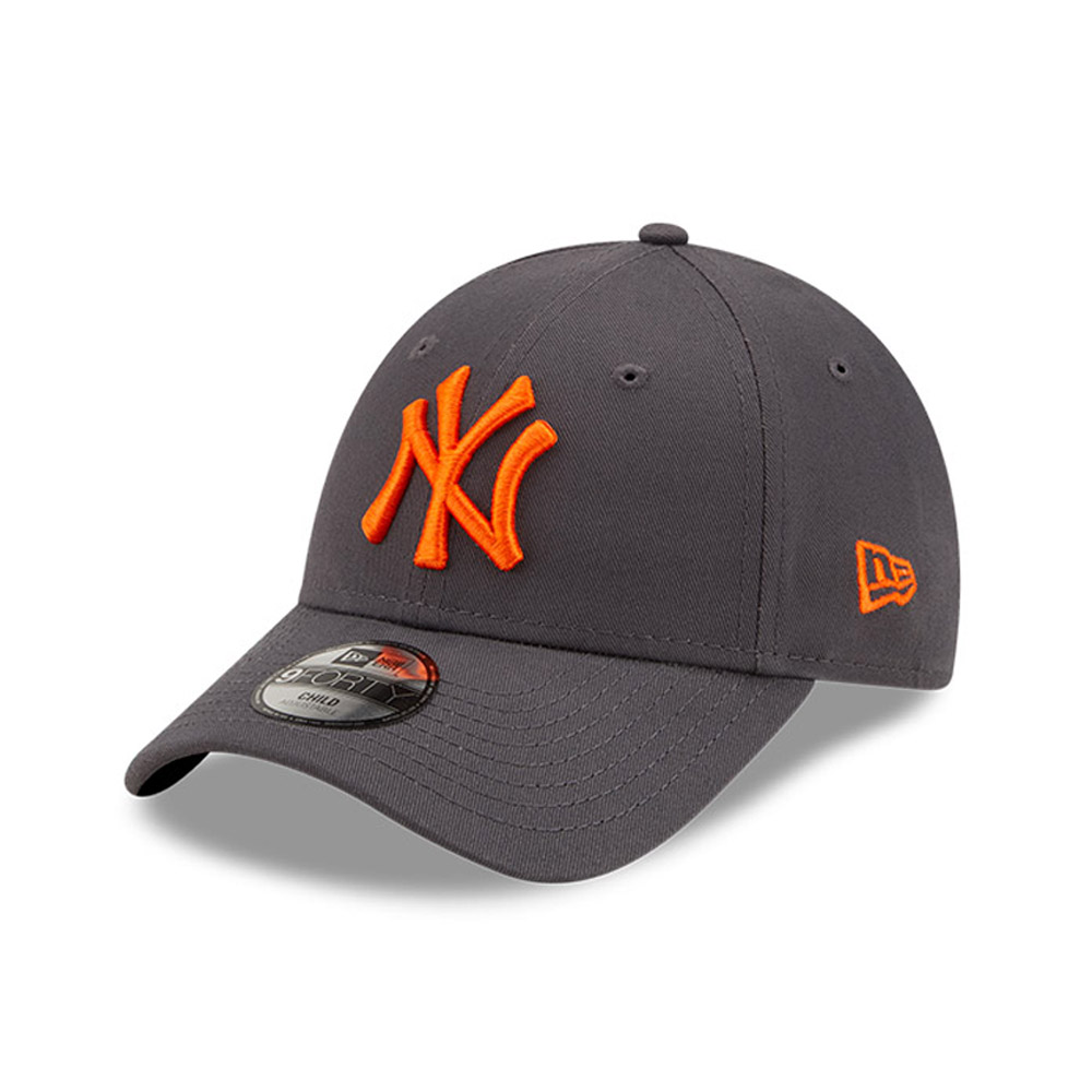 New York Yankees League Essential Kids Grey 9FORTY Cap