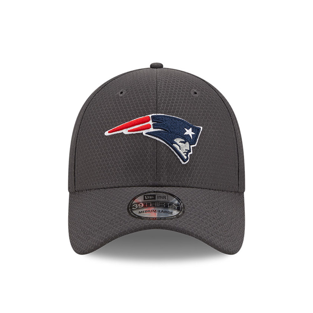 New England Patriots NFL Hex Tech Grey 39THIRTY Cap