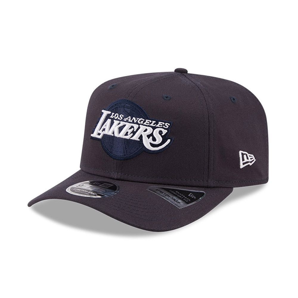 LA Lakers League Essential Navy 9FIFTY Stretch Snap Cap